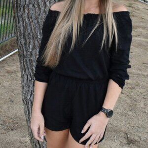 Tilly’s off the shoulder romper